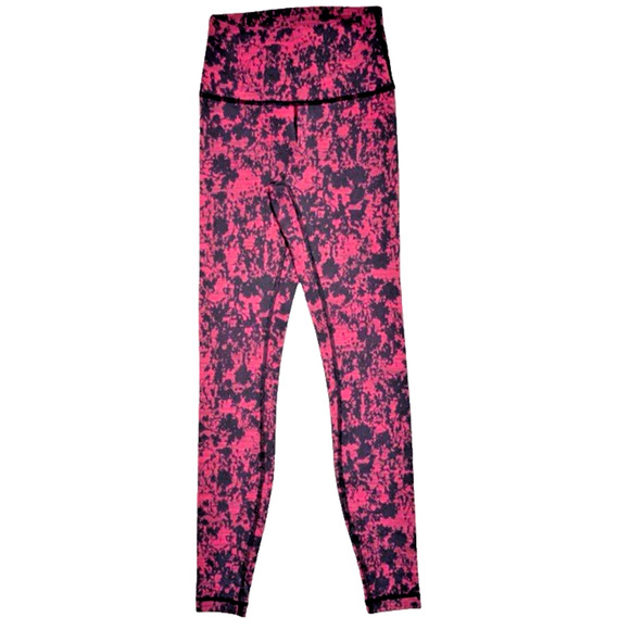Lululemon Wunder Under Super Hi Rise Tight 28” Scatter Blossom Jacquard 4 W58MXS - Picture 7 of 7